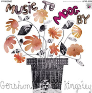 the album cover for Gershon Kingsley - Music To Moog By - Crystal Clear [Clear Vinyl]