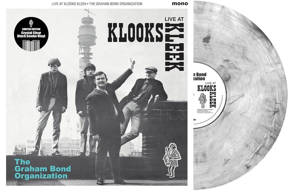 the album cover for Graham Bond  Organisation - Live At Klook's Kleek London 1964 (Uk)