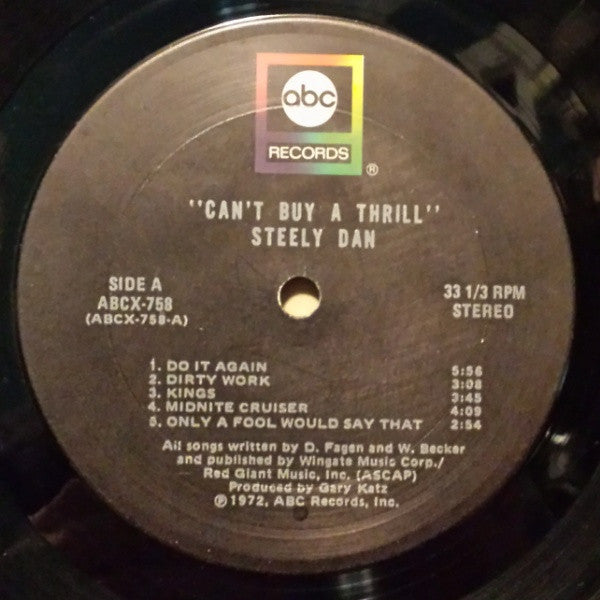 Steely Dan : Can't Buy A Thrill (LP, Album, Ter)
