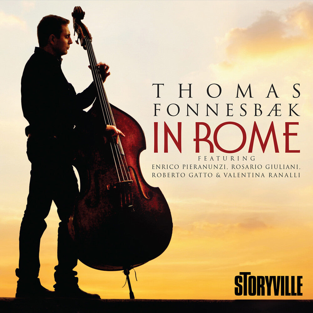 the album cover for Thomas Fonnesbaek - In Rome