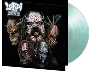 the album cover for Lordi - Deadache (Blue) [Colored Vinyl] [180 Gram] (Wht)