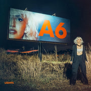 the album cover for Lights - A6 [Orange Crush LP]