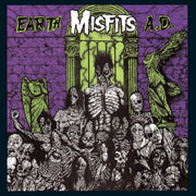 the album cover for Misfits - Earth A.D. / Wolfs Blood