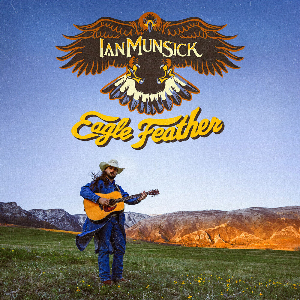 the album cover for Ian Munsick - Eagle Feather [Gold 2LP]