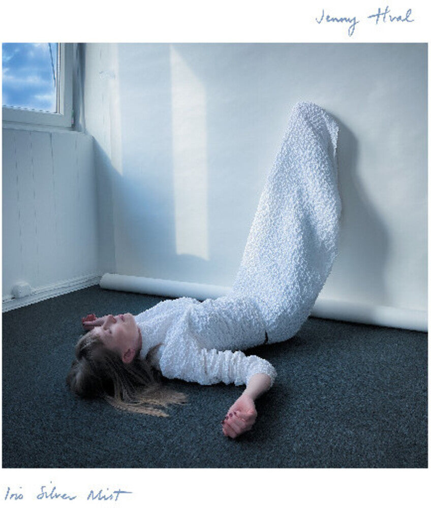 the album cover for Jenny Hval - Iris Silver Mist [Colored Vinyl] (Wht) [Indie Exclusive]
