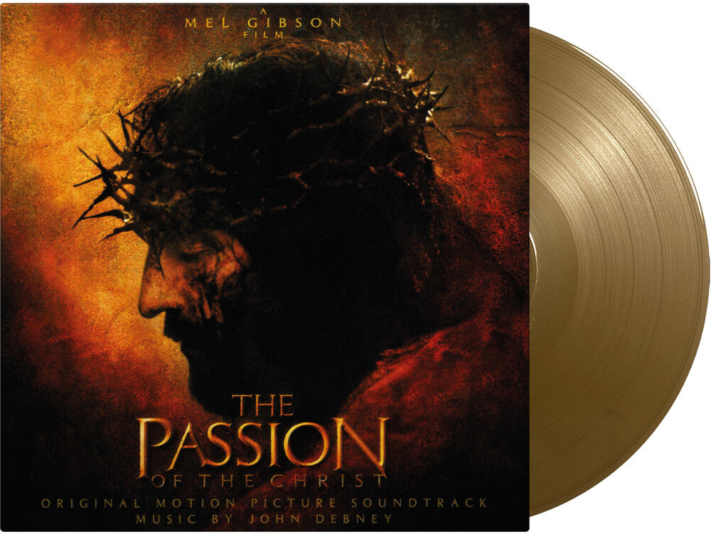 the album cover for John Debney  (Colv) (Gol) (Ogv) - Passion Of The Christ - O.S.T. [Colored Vinyl] (Gol) [180 Gram]