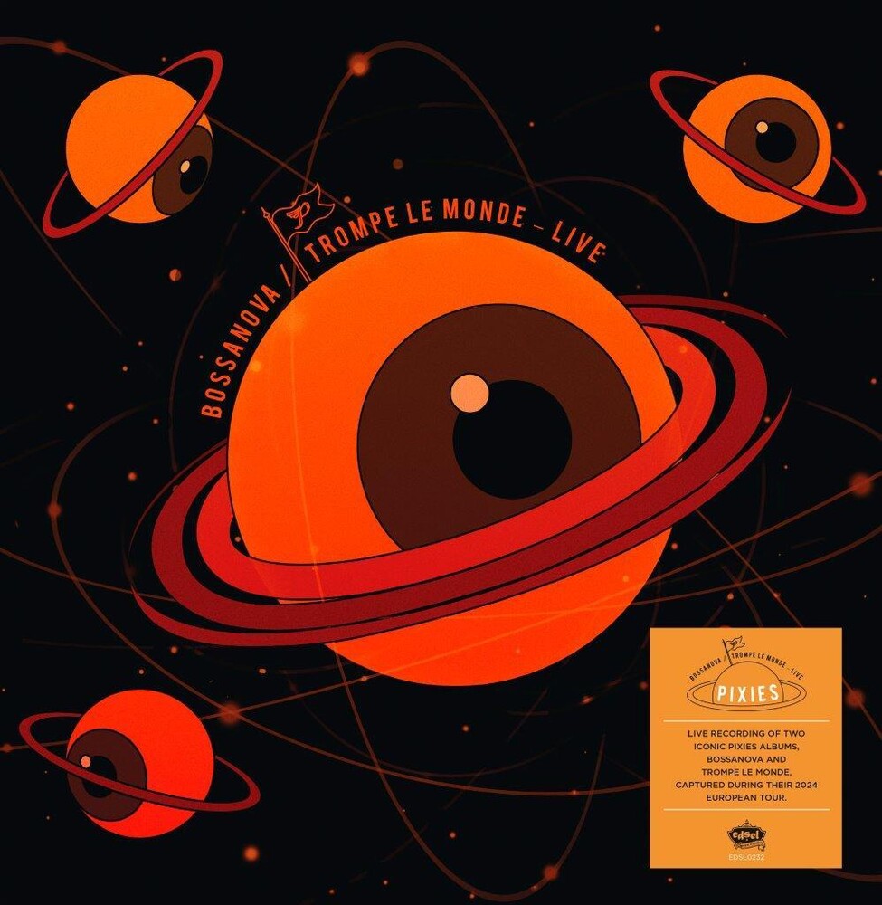 the album cover for Pixies - Bossanova / Trompe Le Monde: Live [Deluxe] (Gate)