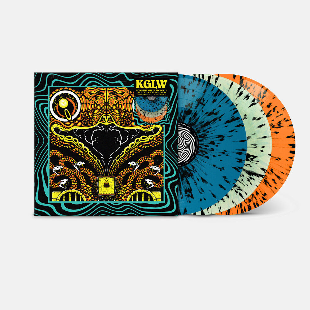 the album cover for King Gizzard & The Lizard Wizard - Acoustic Gizzard Vol. Ii - Live In San Diego '24