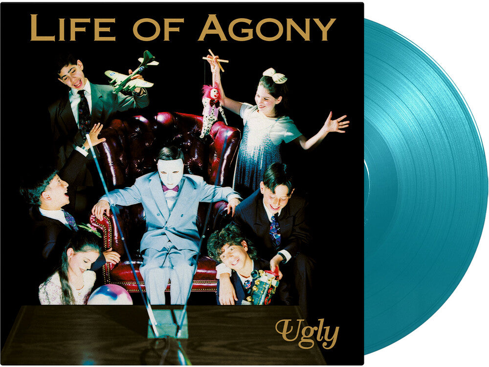 the album cover for Life Of Agony - Ugly - Limited 180-Gram Turquoise Colored Vinyl