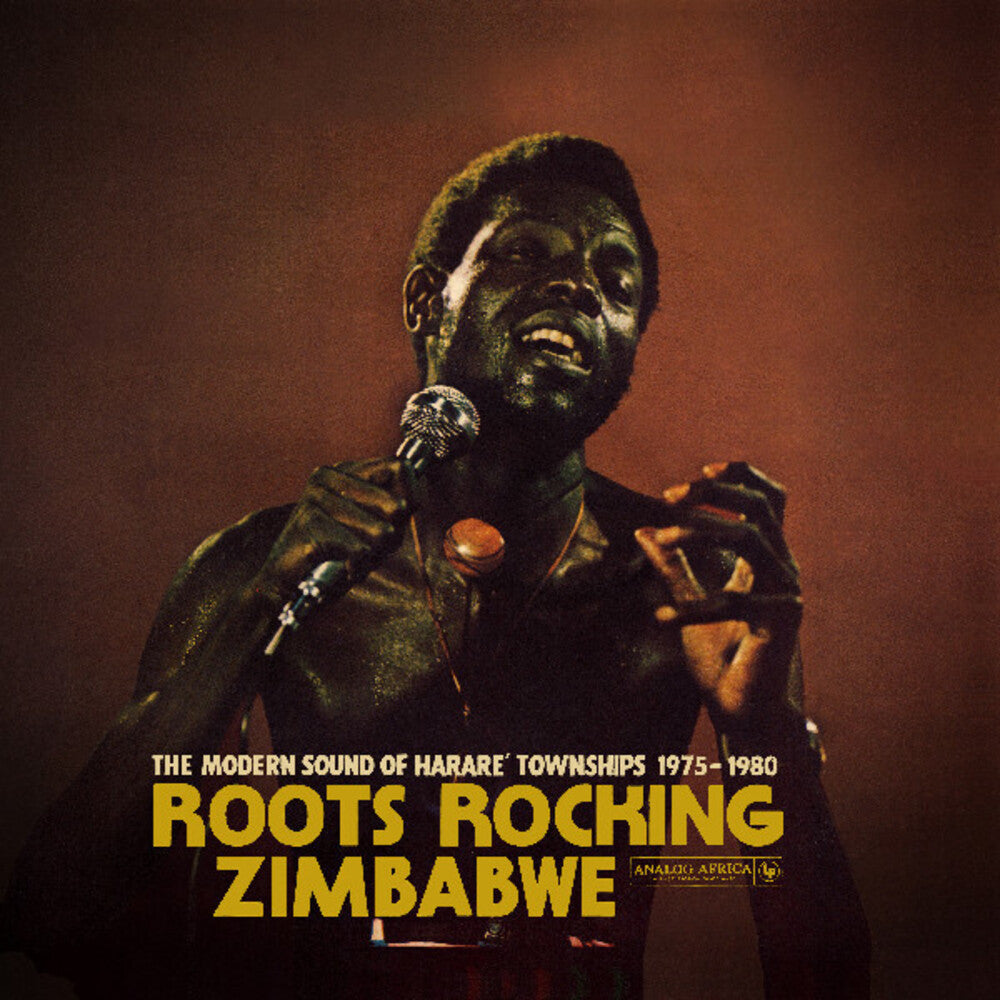 the album cover for Roots Rocking Zimbabwe - The Modern Sound Of / Var - Roots Rocking Zimbabwe - The Modern Sound Of / Var