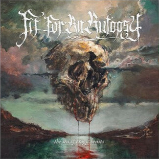 Fit for an Autopsy, Sea of Tragic Beasts - White Green Splatter (Mint (M)) (LP, Album)