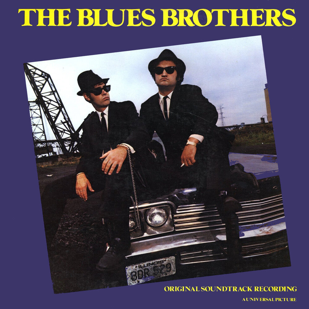 the album cover for Blues Brothers / O.S.T. (Blue) (Colv) (Aniv) - Blues Brothers / O.S.T. (Blue) [Colored Vinyl] (Aniv)