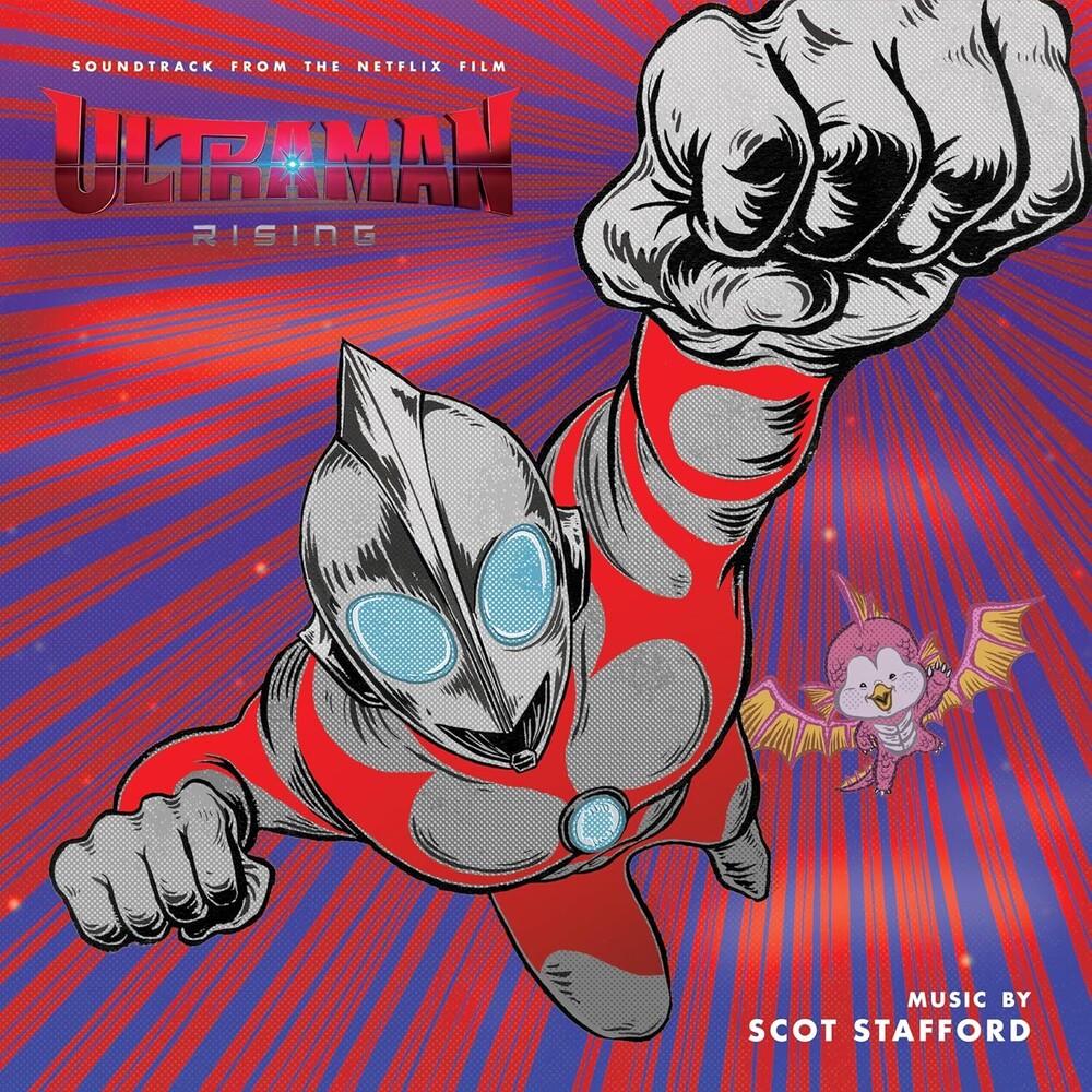 the album cover for Scot Stafford - Ultraman: Rising - O.S.T.