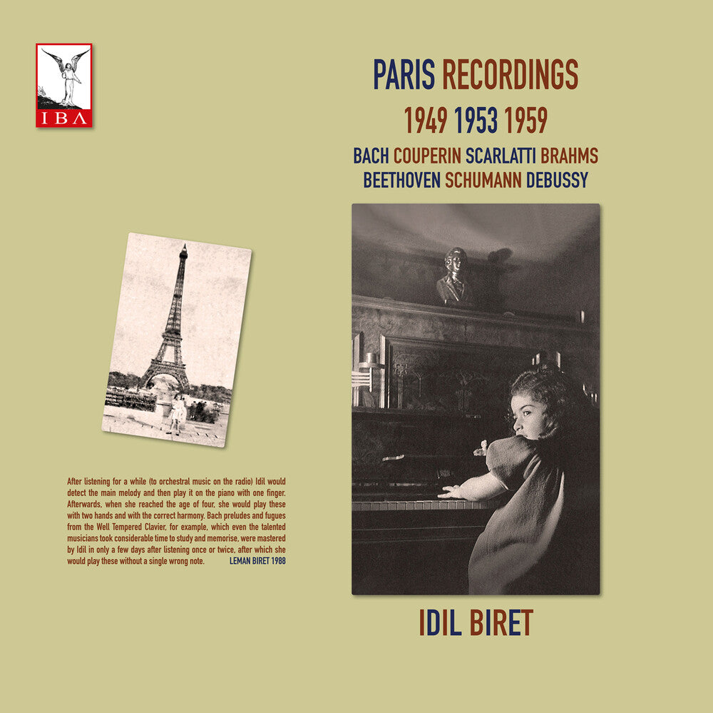 the album cover for Ibil Biret - Paris Recordings - 1949 1953 1959