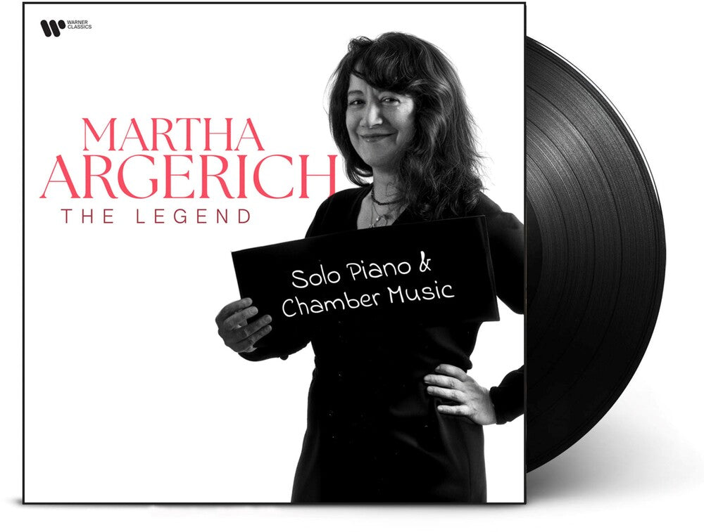 the album cover for Martha Argerich - Solo Piano & Chamber Music