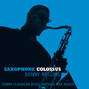 the album cover for Sonny Rollins - Saxophone Colossus [Clear Vinyl] [Limited Edition] [180 Gram] (Spa)