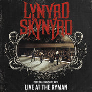 the album cover for Lynyrd Skynyrd - Celebrating 50 Years - Live At The Ryman [2 LP Indie exclusive Gold]