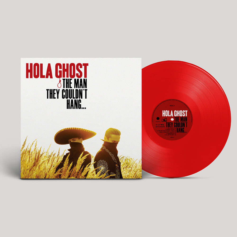 the album cover for Hola Ghost - Man They Couldn't Hang...