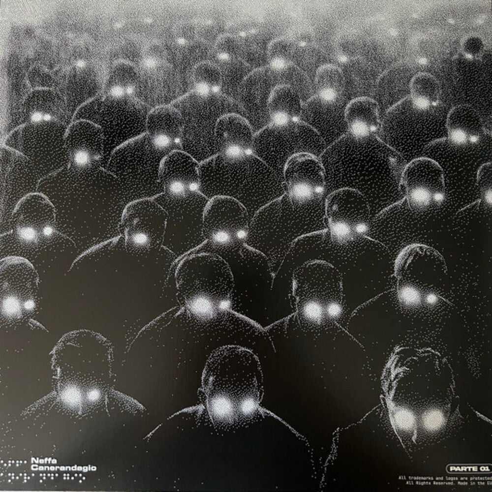 the album cover for Neffa - Canerandagio Parte 1 - Black Vinyl