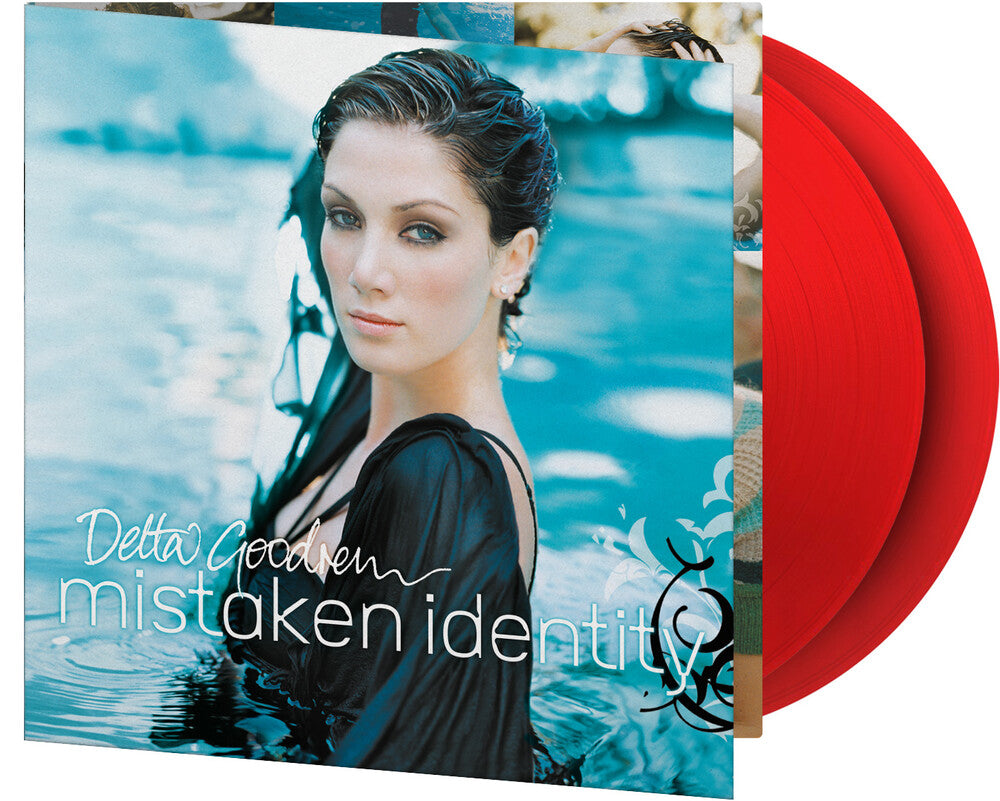 the album cover for Goodrem, Delta - Mistaken Identity