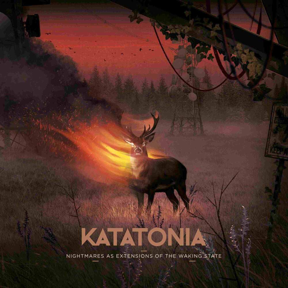 the album cover for Katatonia - Nightmares as Extensions of the Waking State [LP Indie exclusive Yellow]