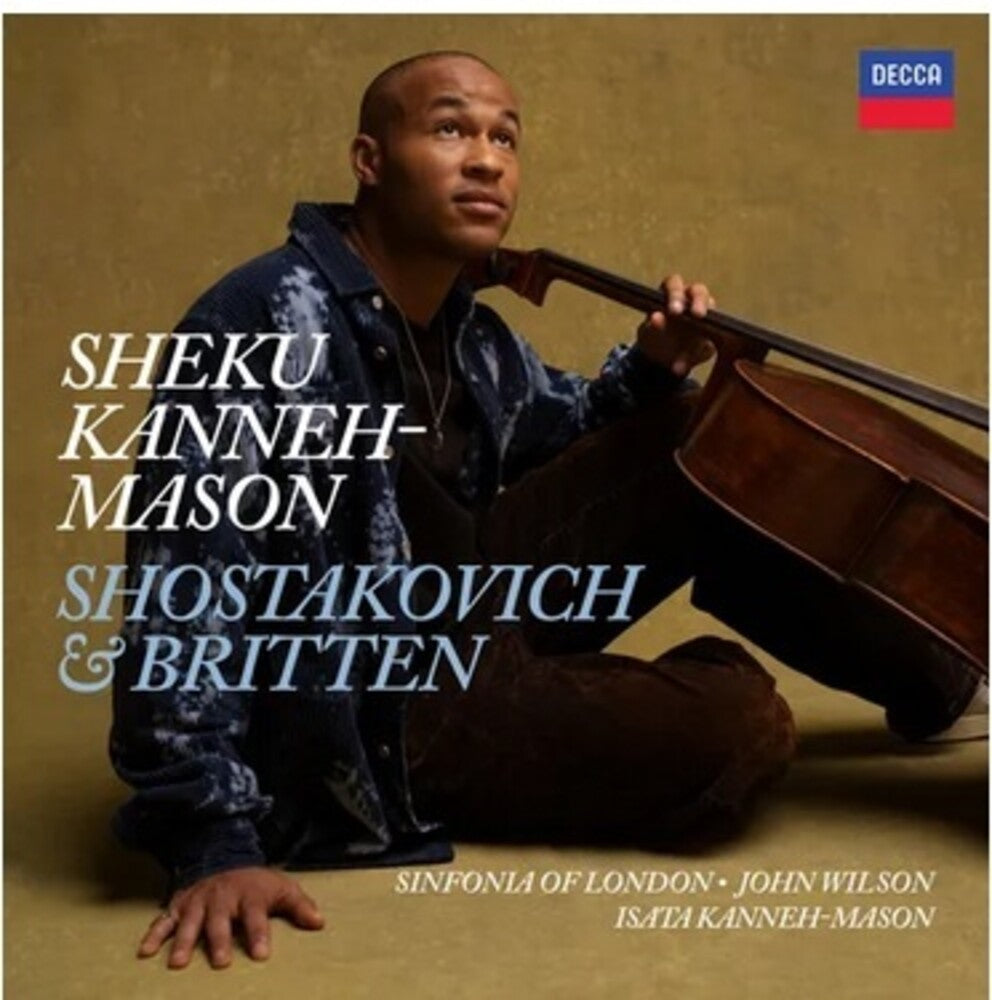 the album cover for Kanneh-Mason, Sheku - Shostakovich: Cello Concerto No. 2; Britten: Cello [2LP]