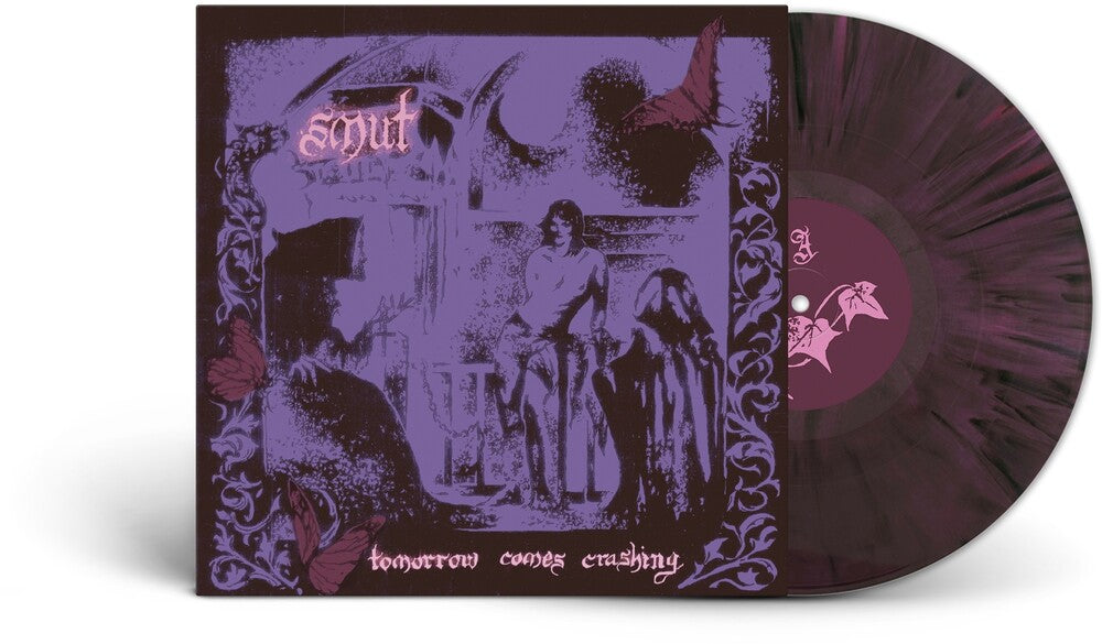 the album cover for Smut - Tomorrow Comes Crashing - Purple