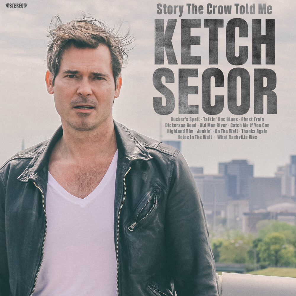 the album cover for Ketch Secor - Story The Crow Told Me [Indie Exclusive Blue Colored Vinyl]