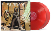 the album cover for Marco Beltrami - Blade II (Original Soundtrack) - Deluxe Translucent Ruby Colored Vinyl