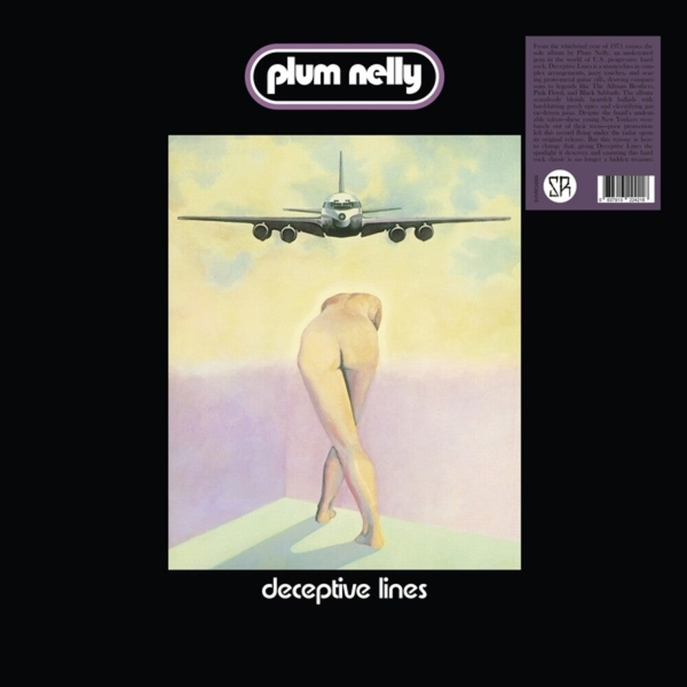 the album cover for Plum Nelly - Deceptive Lines