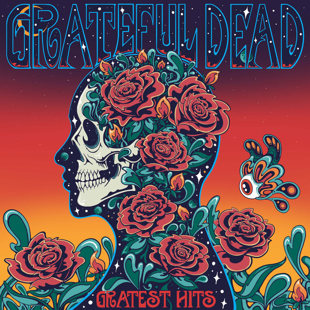 the album cover for Grateful Dead - Gratest Hits (Blue) [Colored Vinyl]