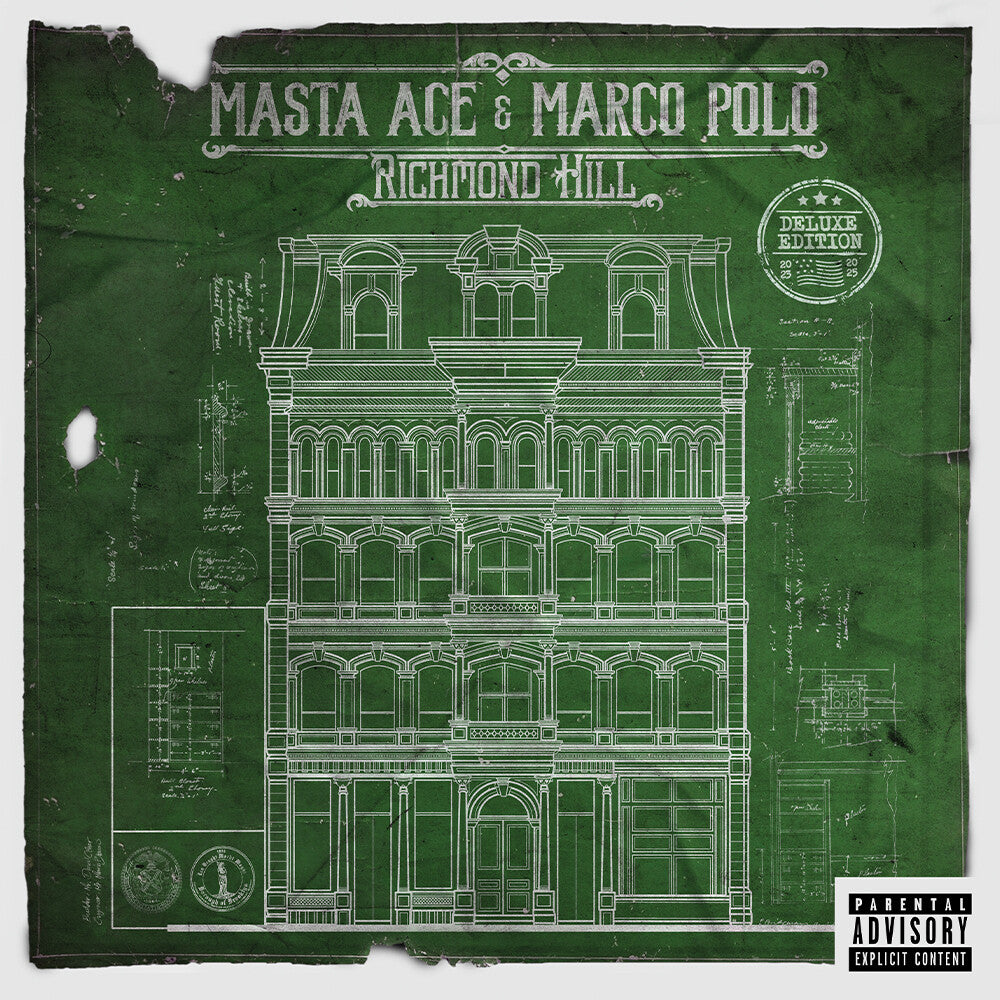 the album cover for Masta Ace &amp; Marco Polo - Richmond Hill (Deluxe Edition) [2LP in Gatefold Jacket]