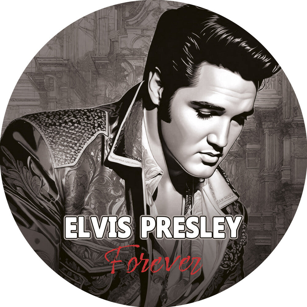 the album cover for Elvis Presley - Forever [Picture Disc]