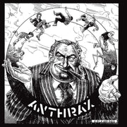 the album cover for Anthrax - Capitalism Is Cannibalism