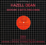 Hazell Dean : Searchin' (I Gotta Find A Man) (Original & Special Extended Re-Mix Versions) (12", Mono)