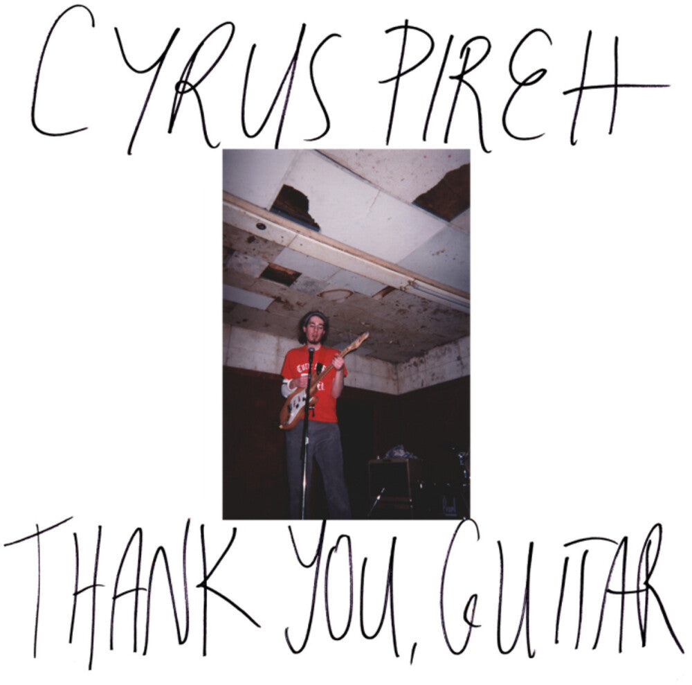 the album cover for Cyrus Pireh - Thank You, Guitar