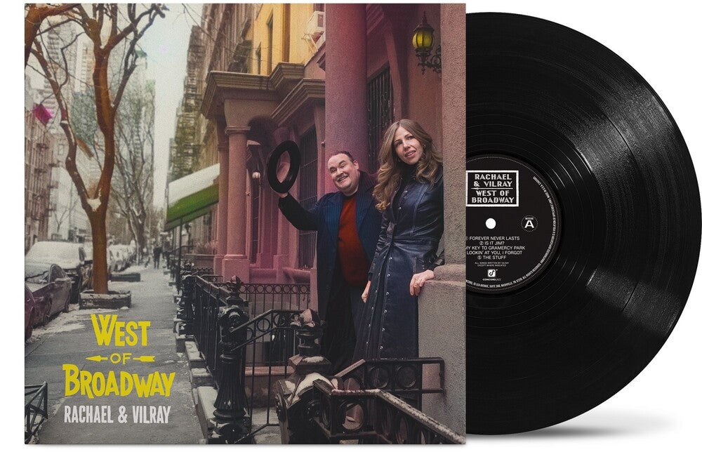 the album cover for Rachael &amp; Vilray - West Of Broadway