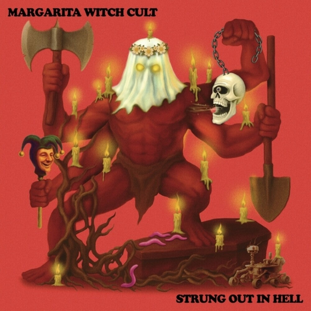 the album cover for Margarita Witch Cult - Strung Out In Hell [Colored Vinyl] (Gol) [Limited Edition]