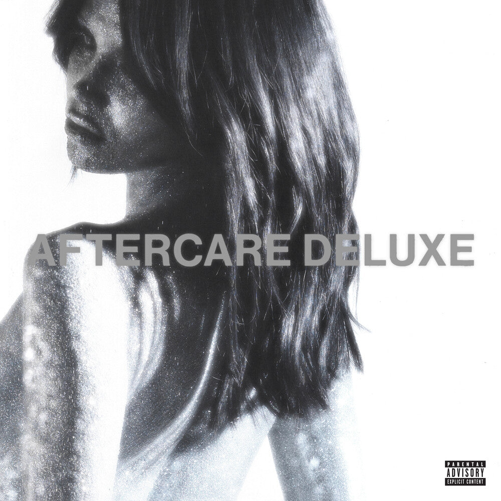 the album cover for Nessa Barrett - Aftercare [Pink and Clear 2LP]