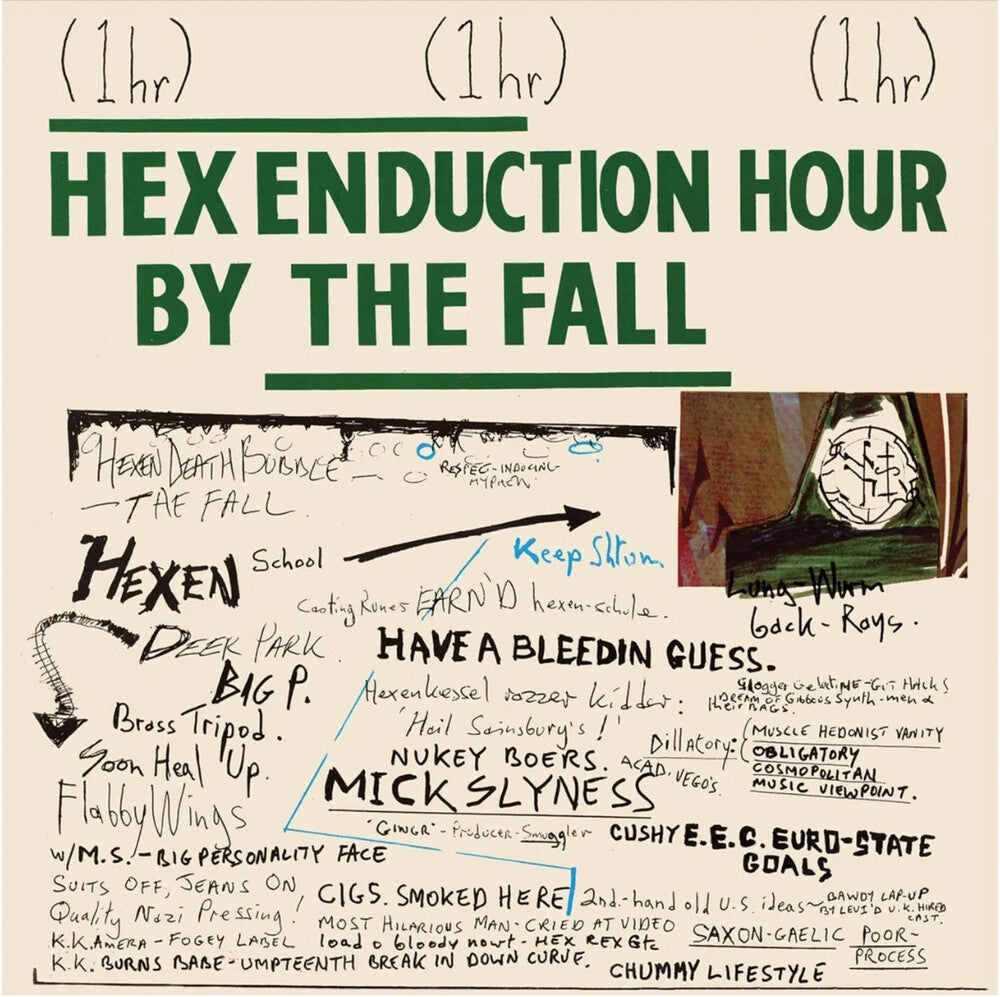 the album cover for FALL - Hex Enduction Hour - Transparent Green Vinyl (Grn)
