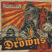 the album cover for Drowns - Live At Rebellion
