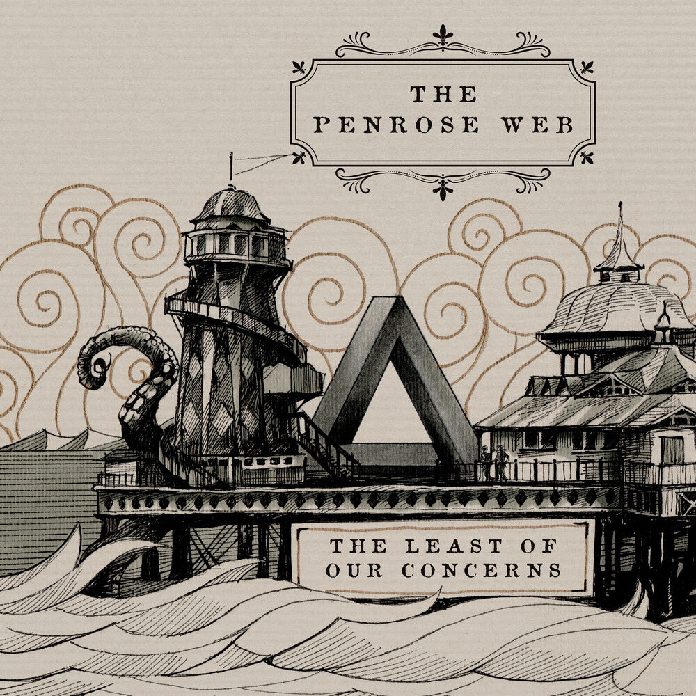 the album cover for Penrose Web - The Least Of Our Concerns
