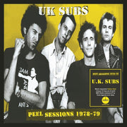 the album cover for Uk Subs - Peel Sessions [Colored Vinyl] (Ofgv) (Ylw) (Uk)