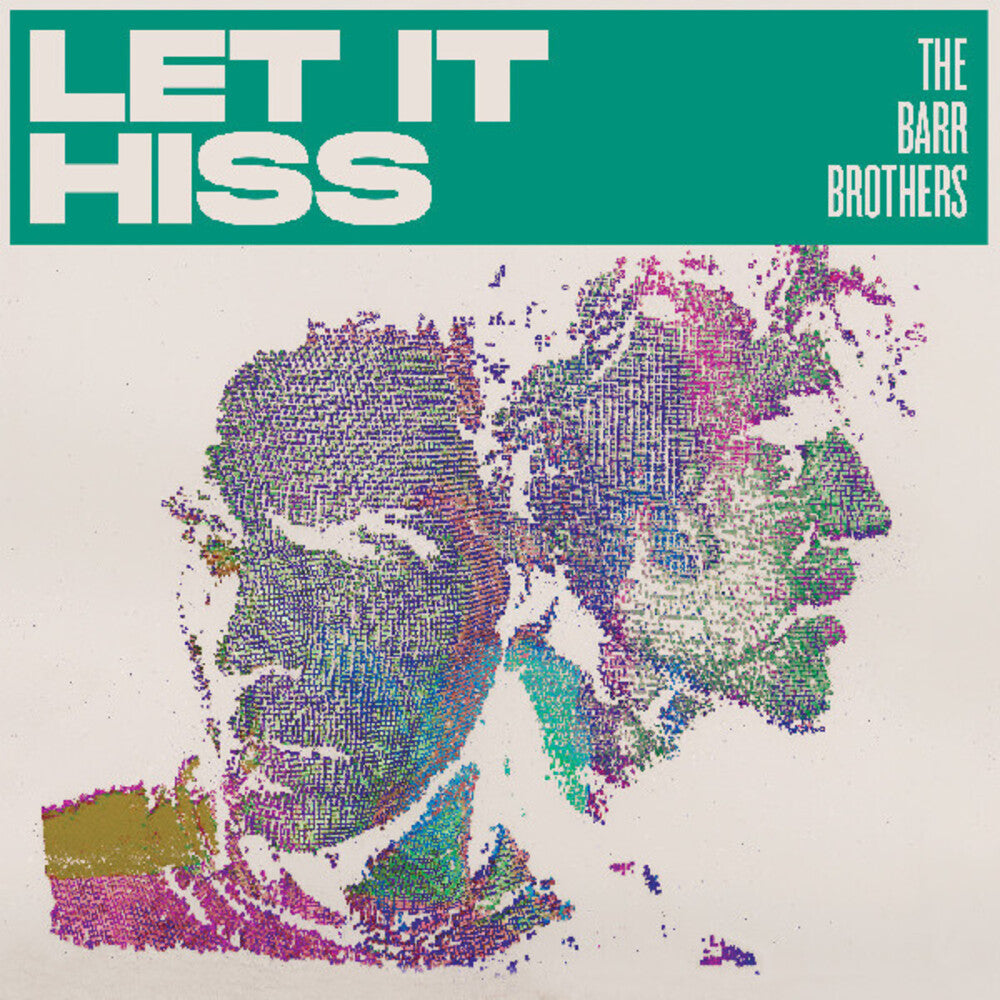 the album cover for Barr Brothers - Let It Hiss [Indie Exclusive Purple Colored Vinyl]