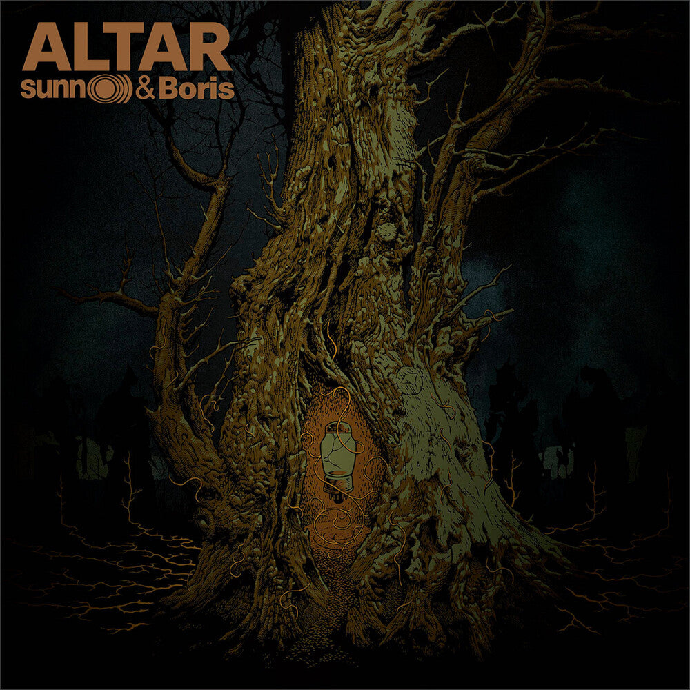 the album cover for Sunn O / Boris - Altar
