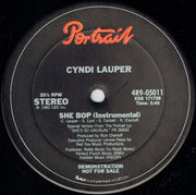 Cyndi Lauper : She Bop (12", Promo)