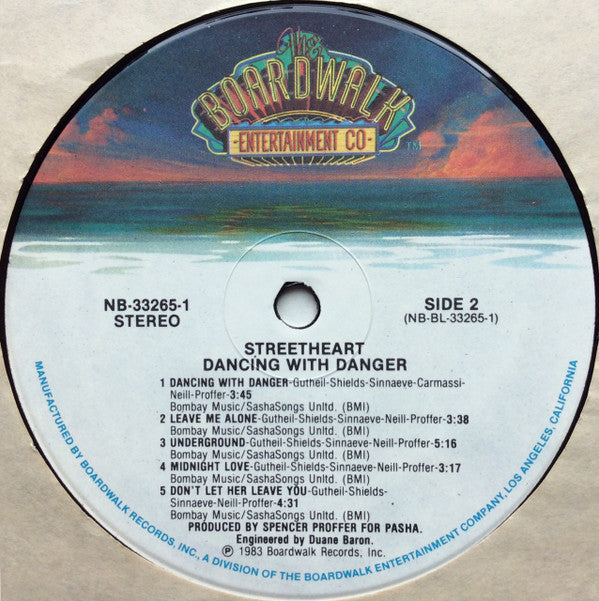 Streetheart : Dancing With Danger (LP, Album)