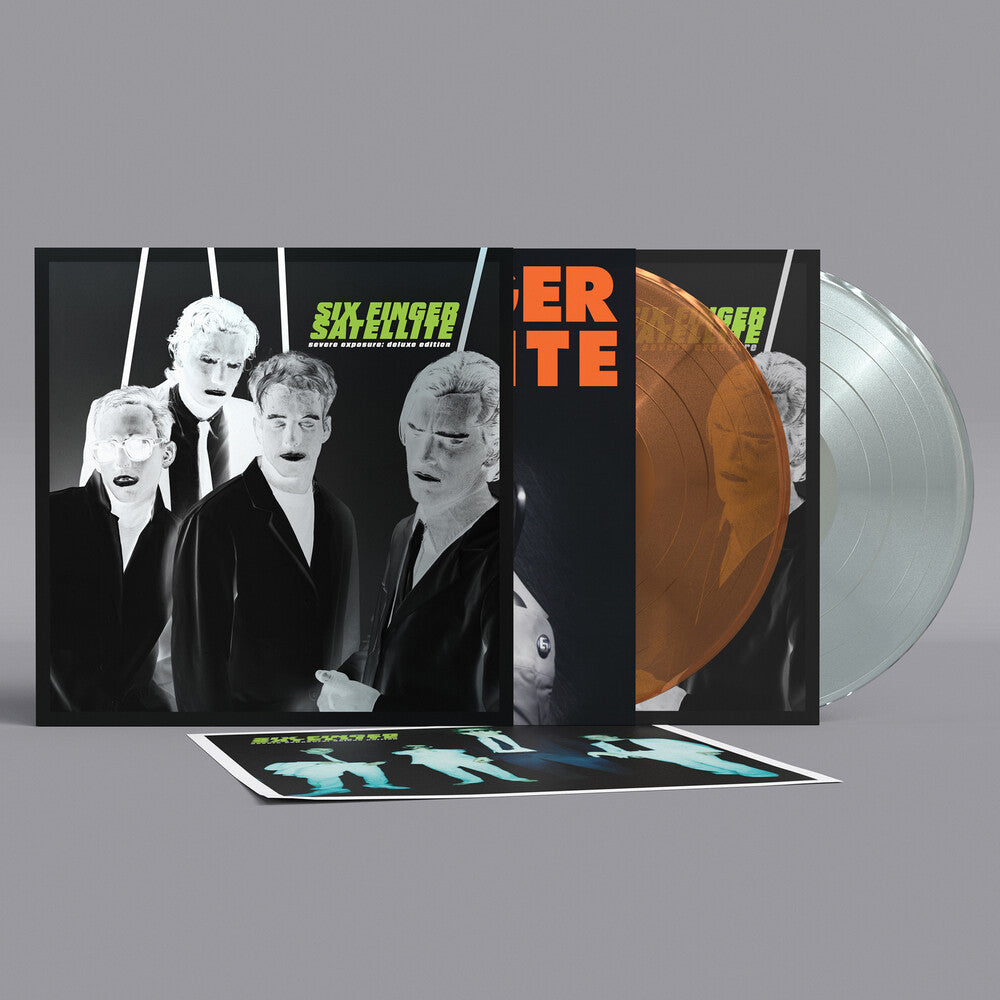 the album cover for Six Finger Satellite - Severe Exposure: Deluxe Edition (Bonus Tracks)
