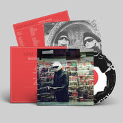 the album cover for Drab Majesty - Modern Mirror (Blk) [Colored Vinyl] (Wht)