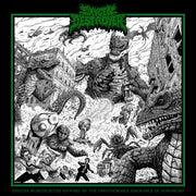 the album cover for Oxygen Destroyer - Sinister Monstrosities Spawned By The Unfathomable Ignorance Of   Humankind